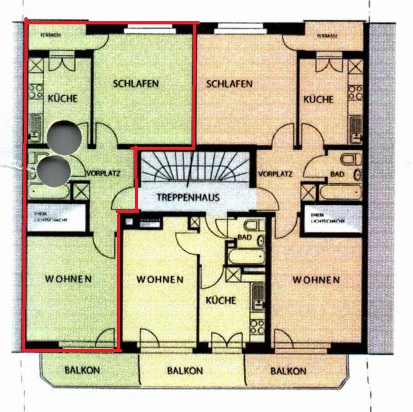 Charmante appartement 2 pièces avec deux balcons à Bâle - Photo 9 sur 9