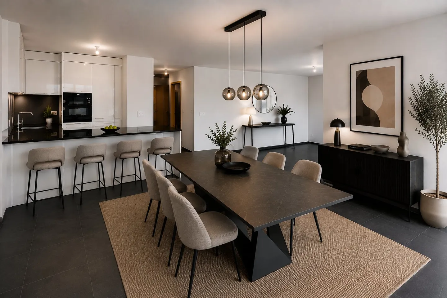 Wunderschöne Wohnung mit Terrasse und Panoramablick - Foto 1 von 10