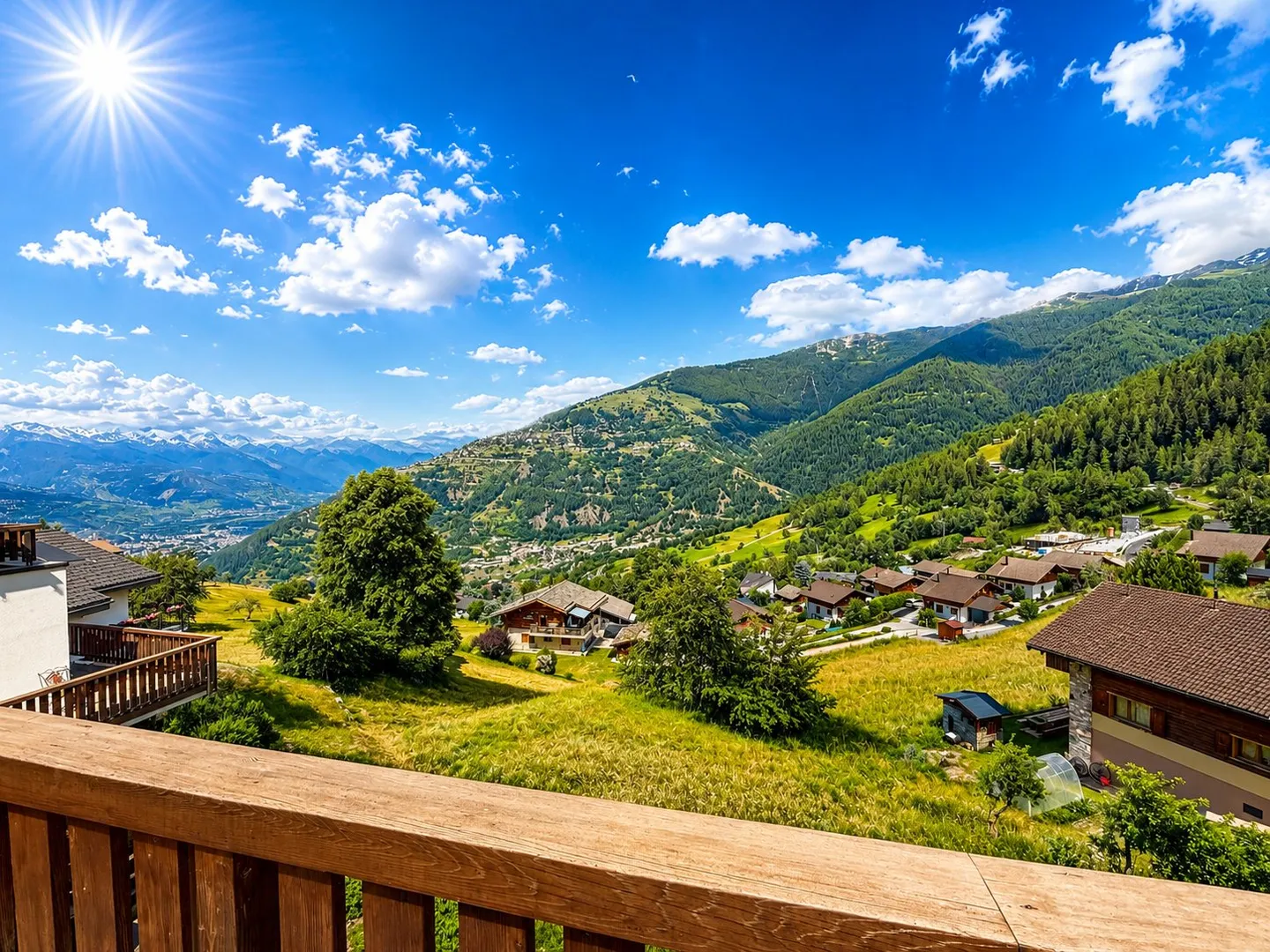 Wunderschöne Wohnung mit Terrasse und Panoramablick - Foto 2 von 10