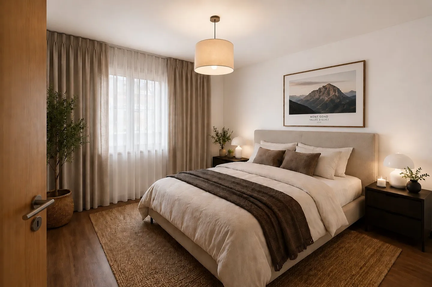 Wunderschöne Wohnung mit Terrasse und Panoramablick - Foto 7 von 10