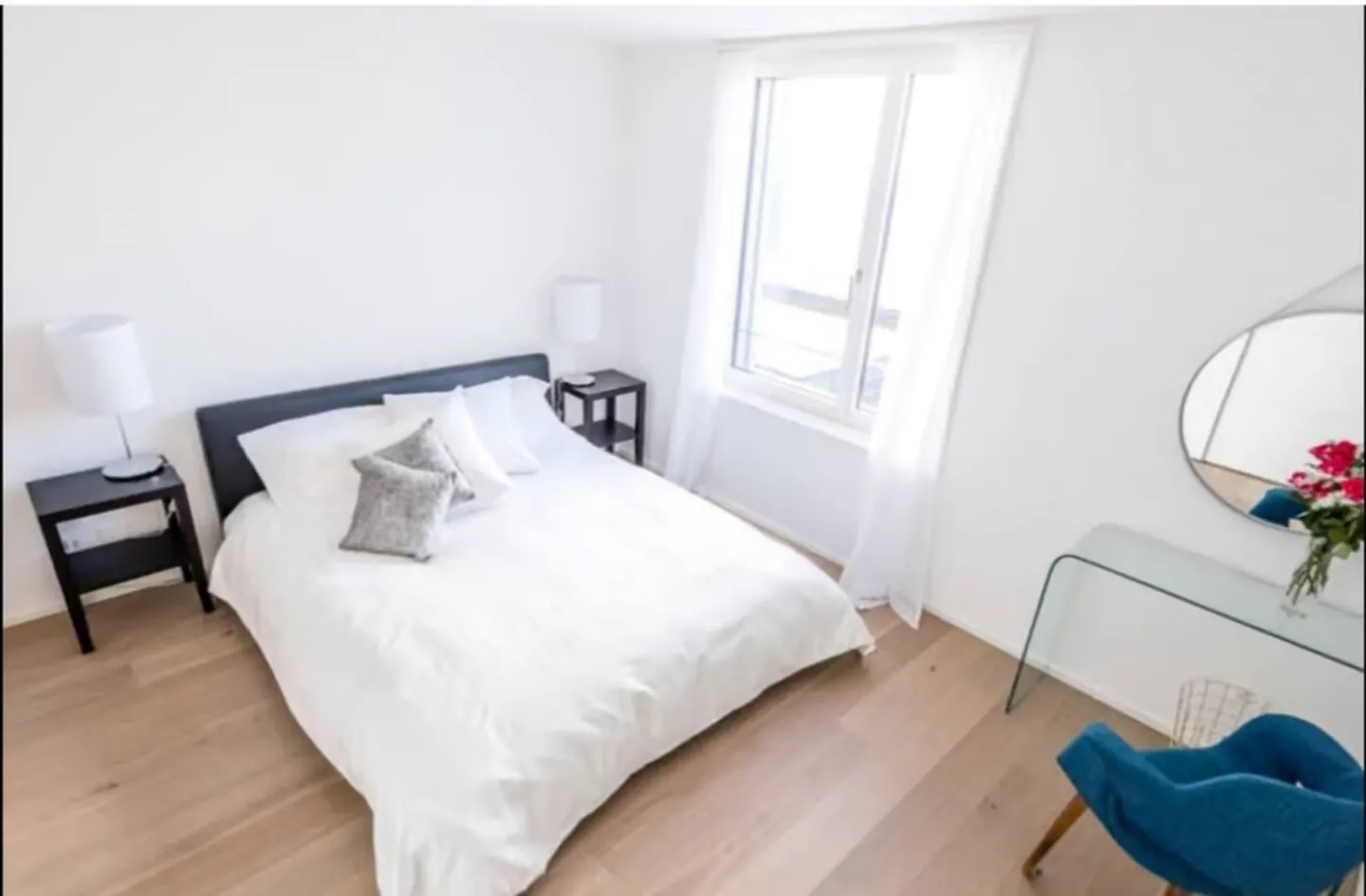 Bel appartement de standing de 3.5p meublé à Montreux avec vue au lac - Photo 8 sur 13