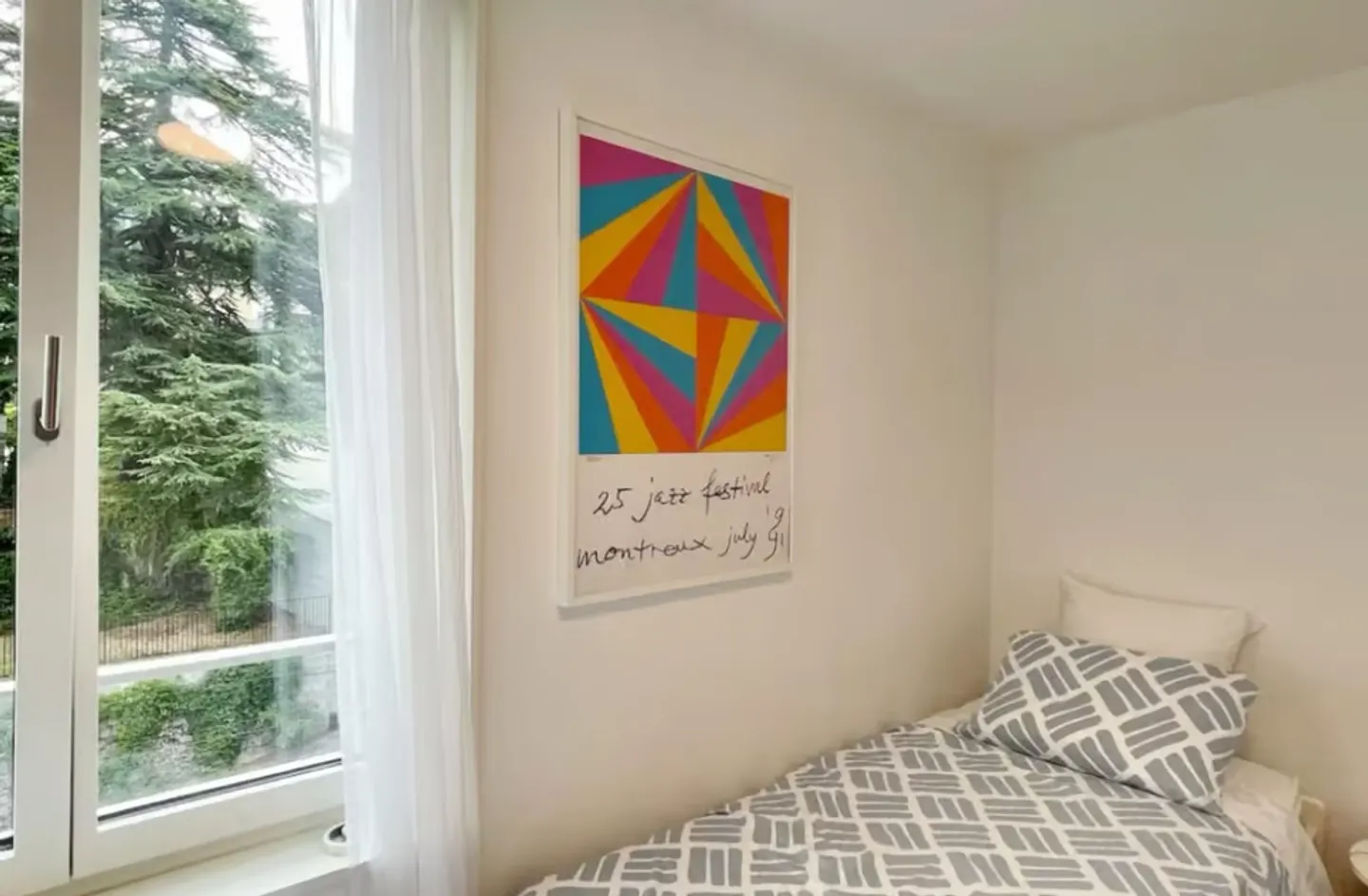 Bel appartement de standing de 3.5p meublé à Montreux avec vue au lac - Photo 11 sur 13