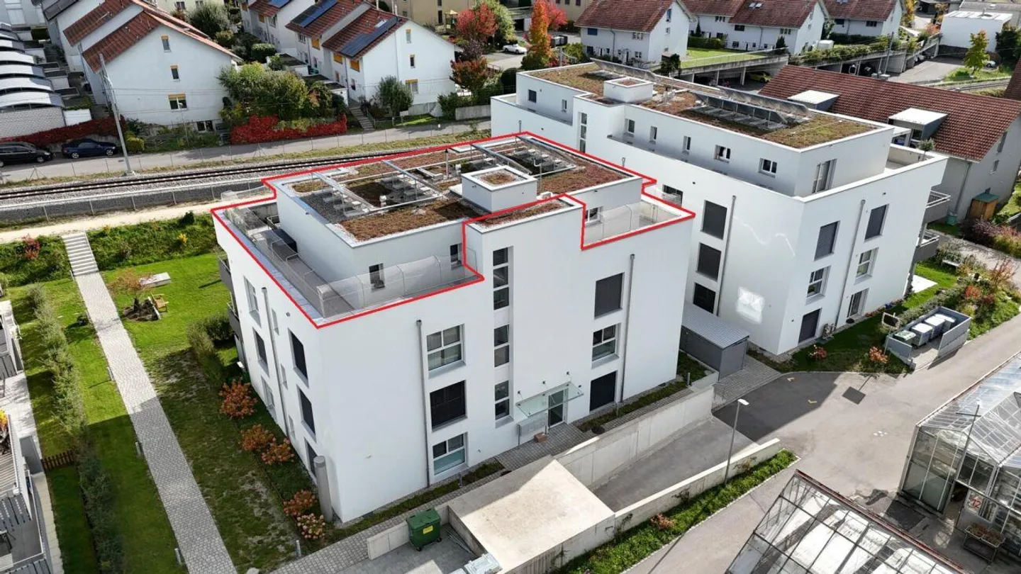 Luce, Spazio, Vista - Moderno appartamento attico di 4,5 locali con vista sul Giura - Foto 19 di 20