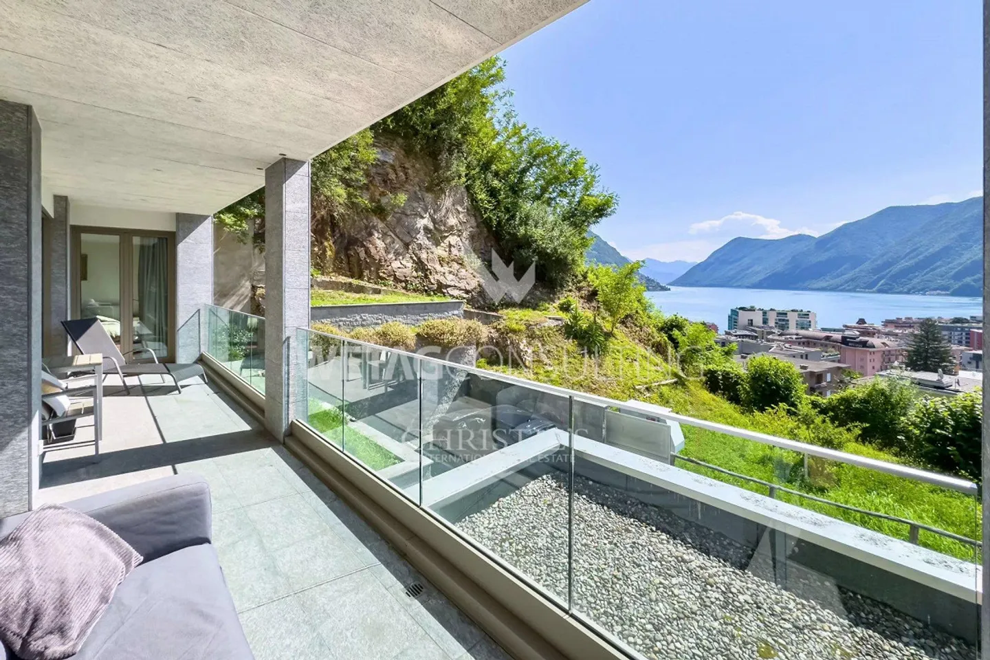 Lugano: moderne Wohnung mit Seeblick zu verkaufen, auch ideal als Z... - Foto 6 von 12