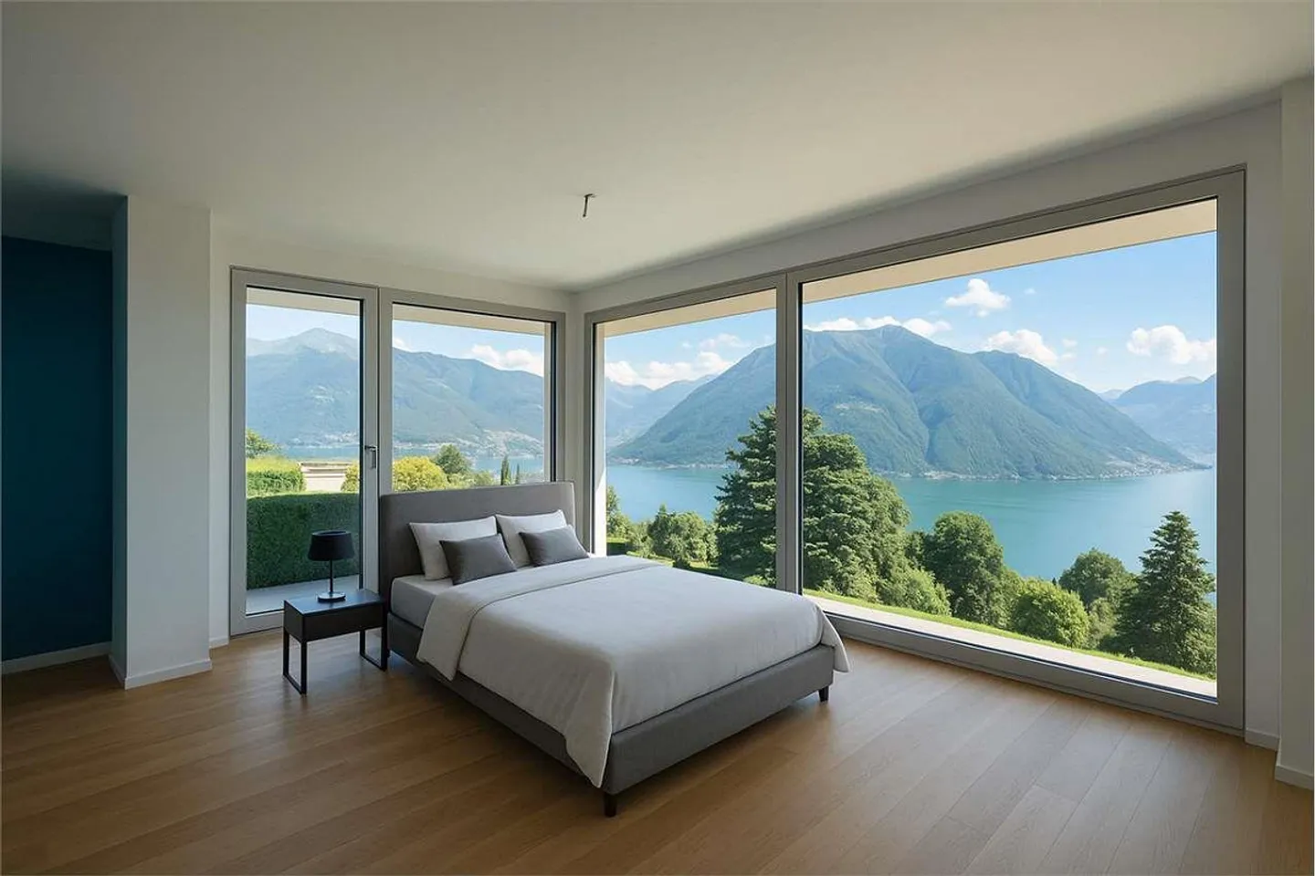 Refined 4.5-room apartment with lake view, in exclusive residence - Photo 5 of 5