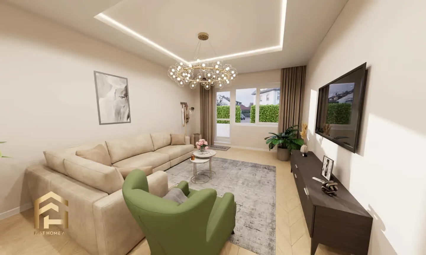 First occupancy: 4.5 room apartment in Naters - Photo 1 of 12