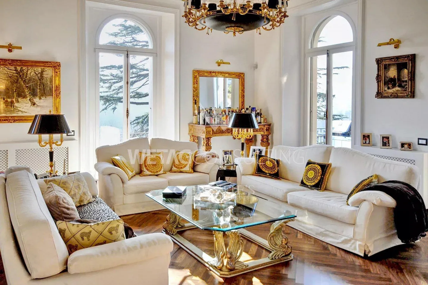 Villa storica in stile Liberty a Curio con piscina e bellissimo giardino... - Foto 3 di 13