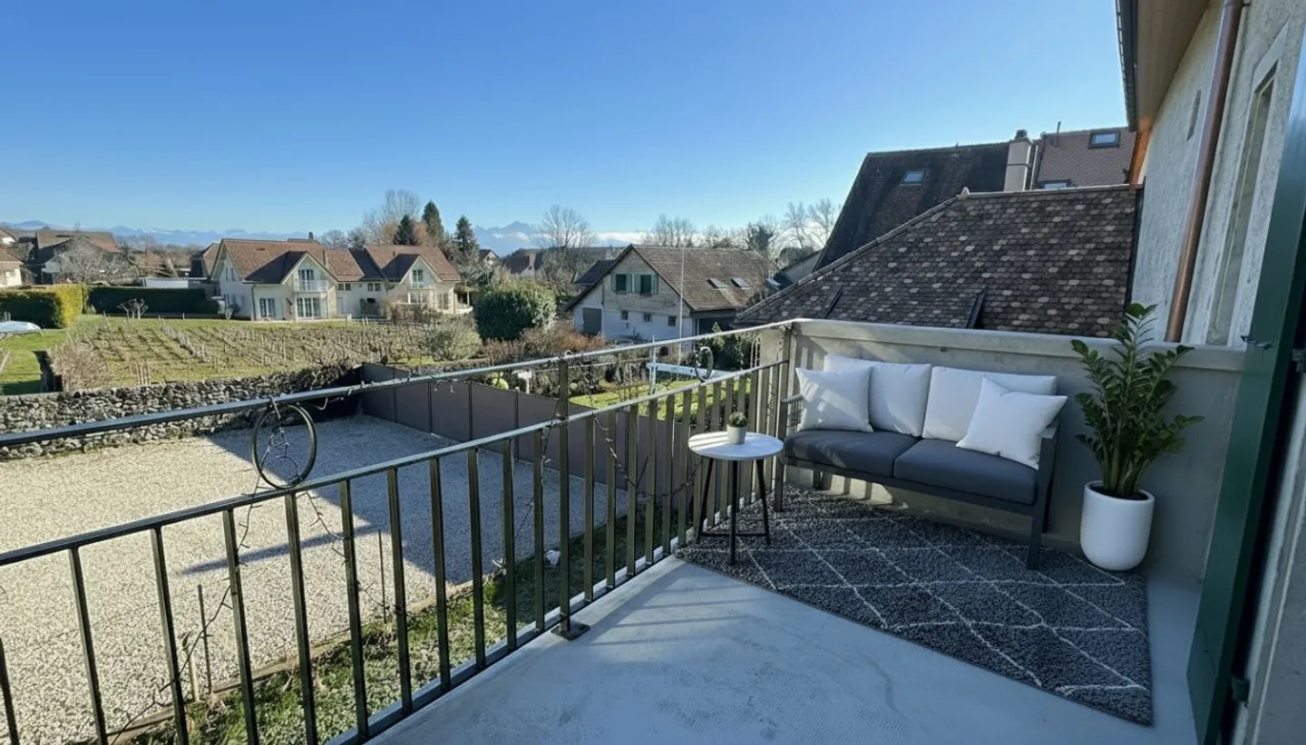 For rent - Magnificent 4.5 room apartment in Féchy (VD) - Photo 2 of 13