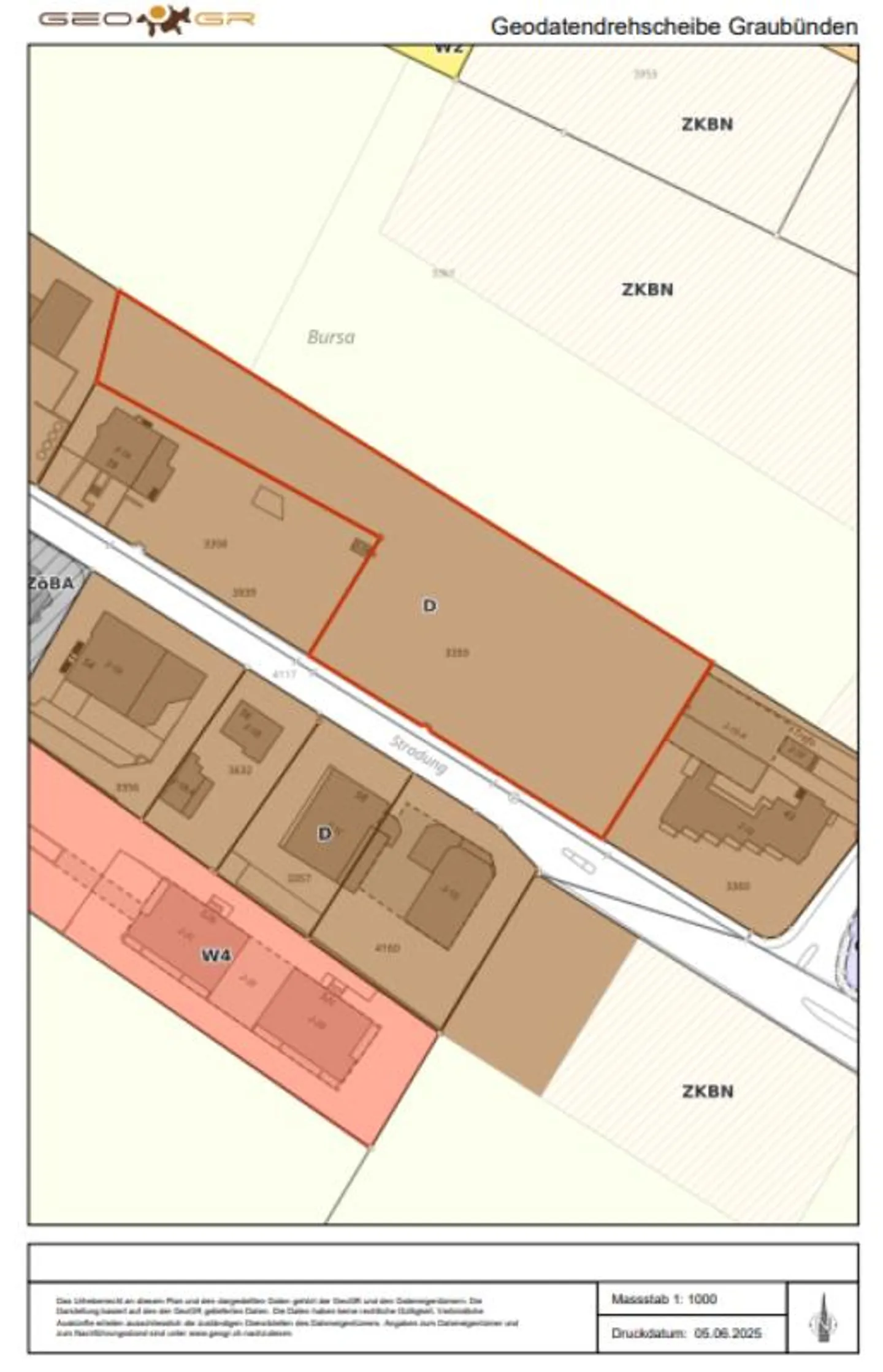 Grande lotto edificabile a Savognin - Foto 7 di 7