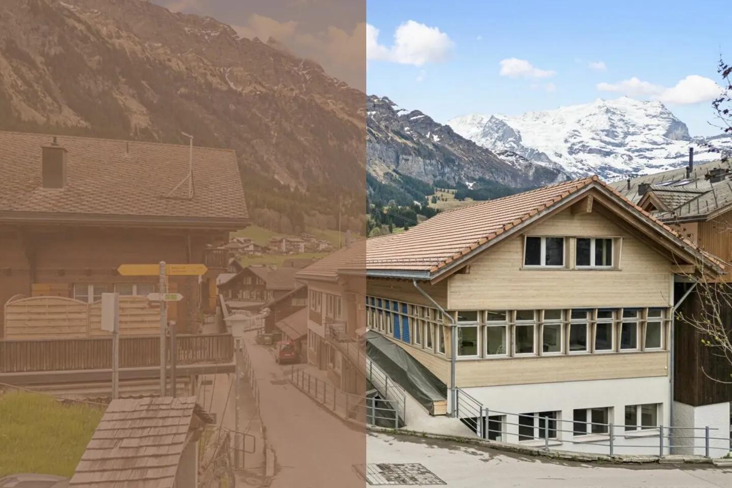 Vielseitige Gewerbeliegenschaft in Wengen - Foto 1 von 14