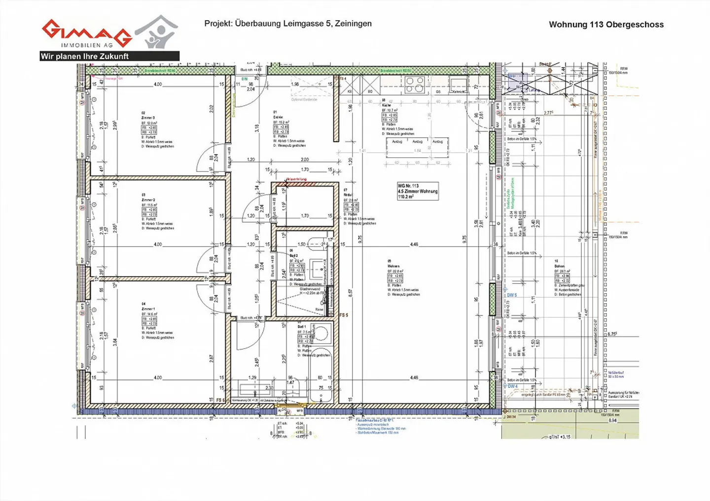 Ultimo appartamento 4½ locali a Zeiningen – inclusi 2 posti auto - Foto 23 di 23