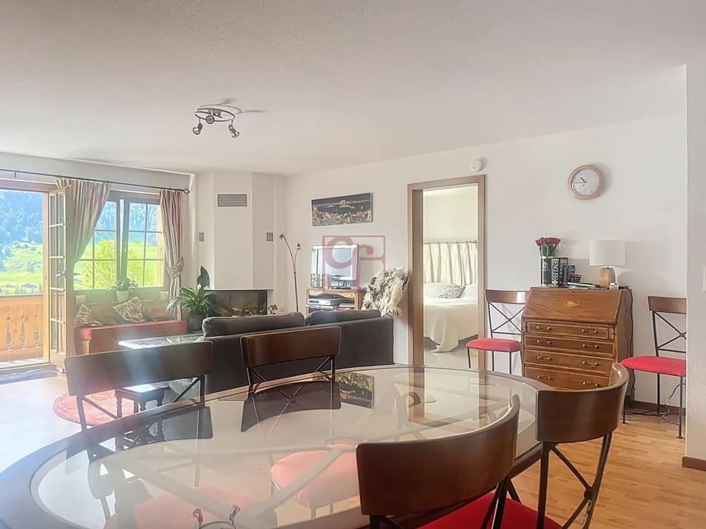Château-d'Oex - La Frasse Très bel appartement avec grand balcon - Photo 2 sur 13