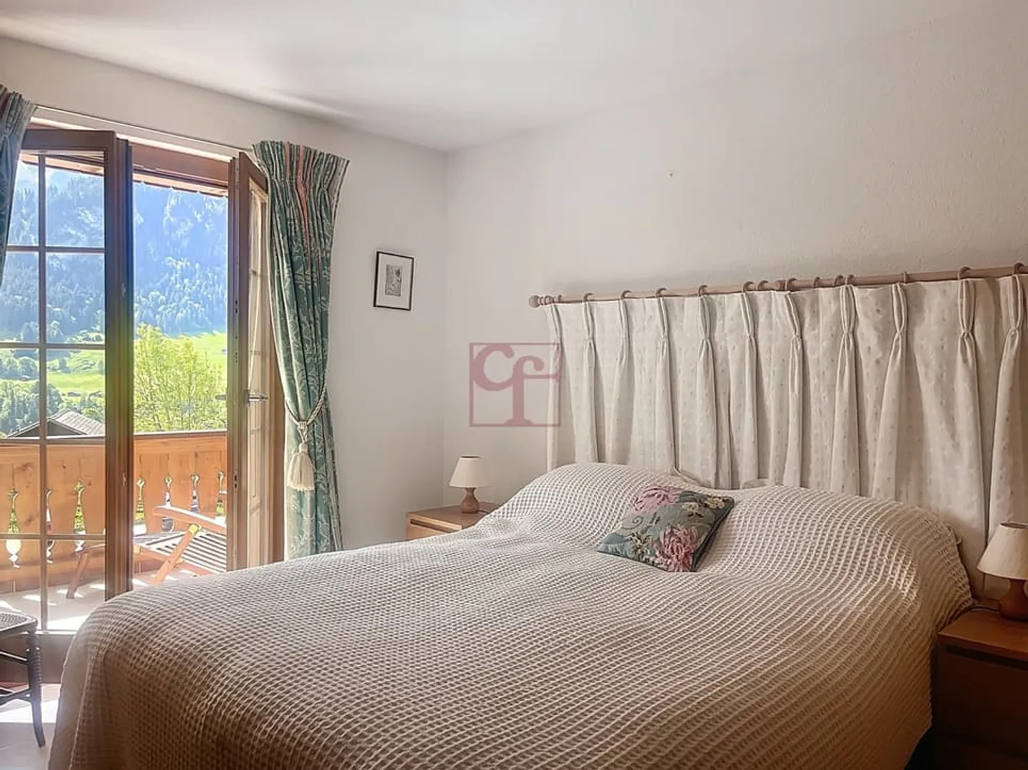 Château-d'Oex - La Frasse Très bel appartement avec grand balcon - Photo 5 sur 13
