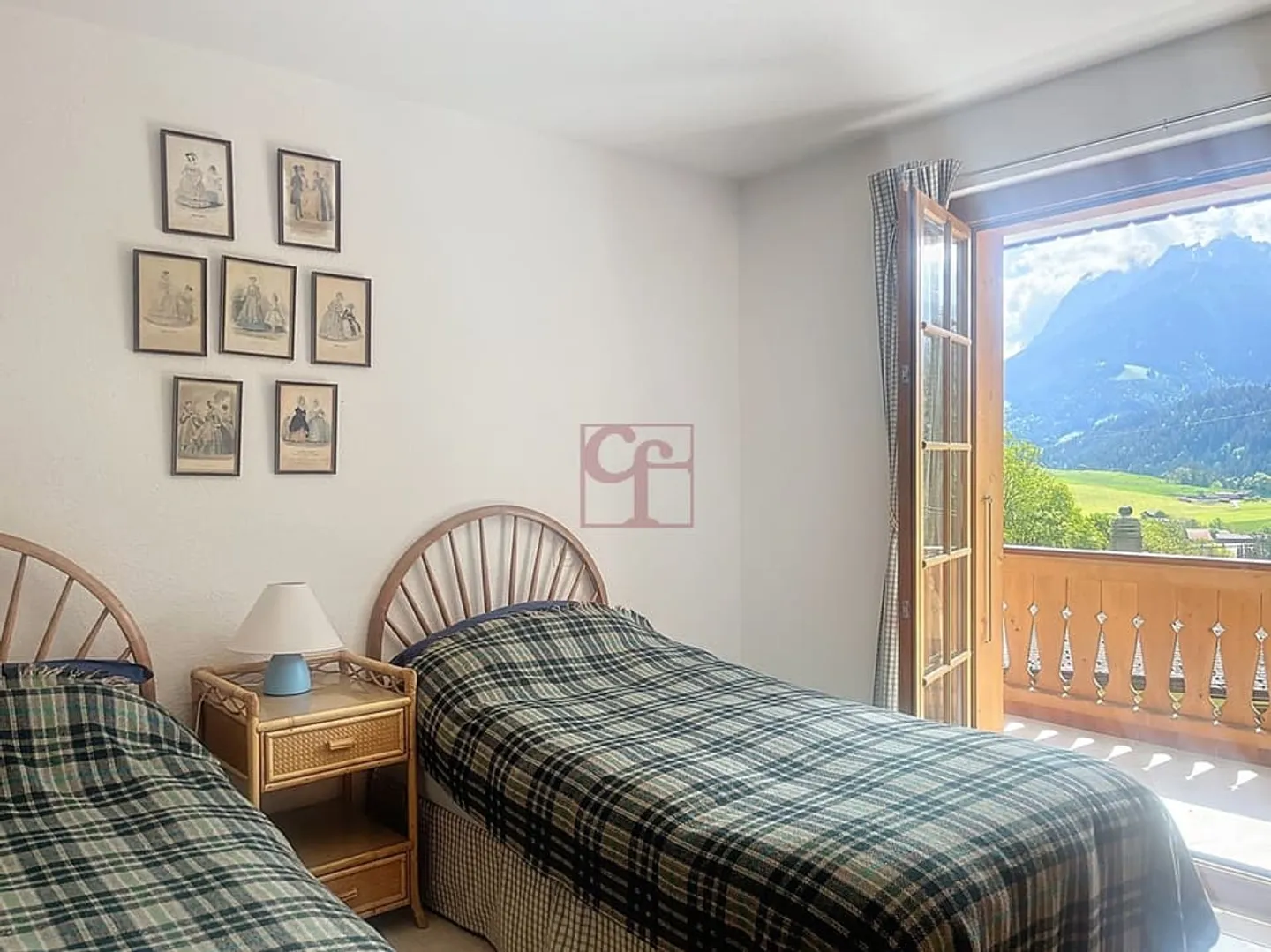 Château-d'Oex - La Frasse Très bel appartement avec grand balcon - Photo 6 sur 13