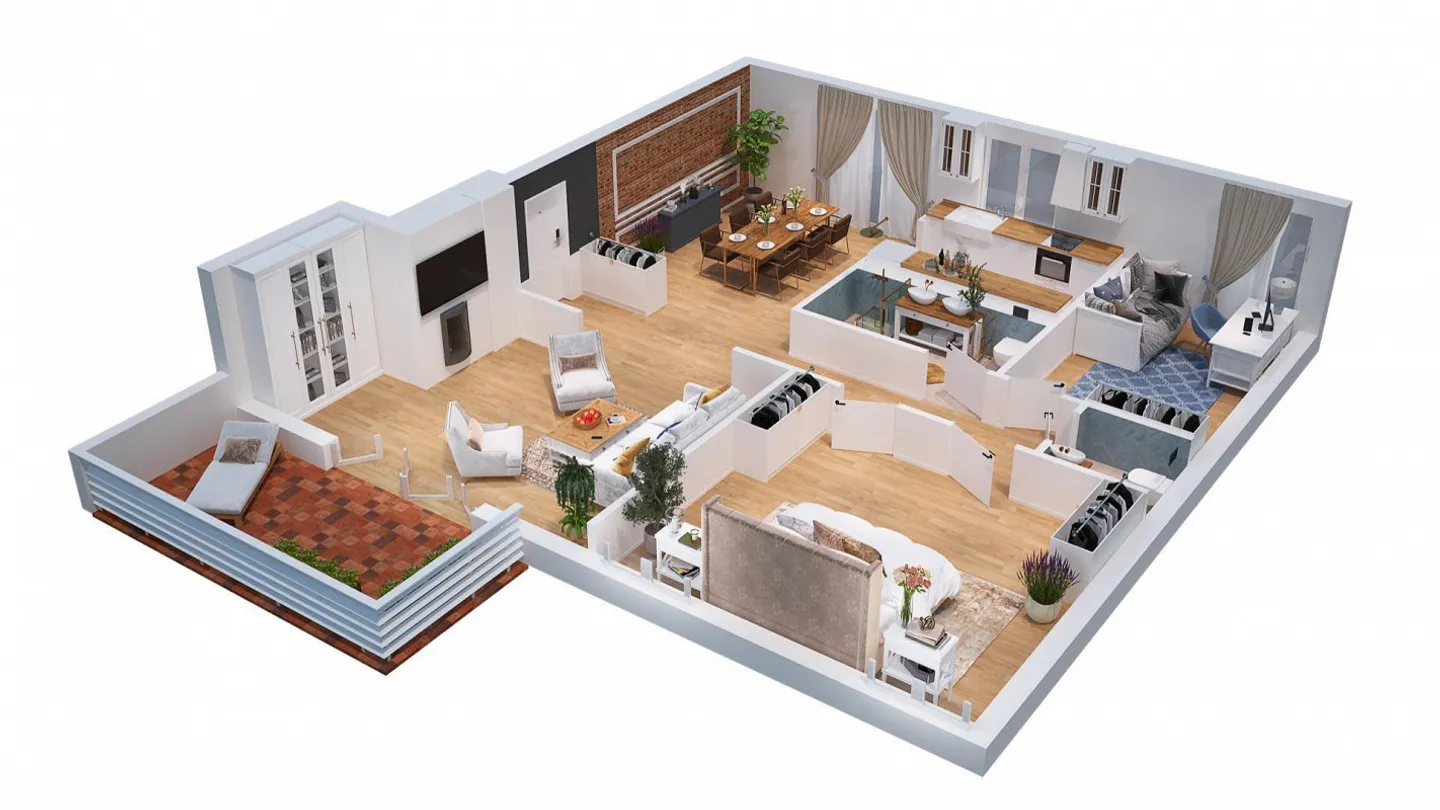 Helles Apartment mit Flexibilität - Foto 10 von 10