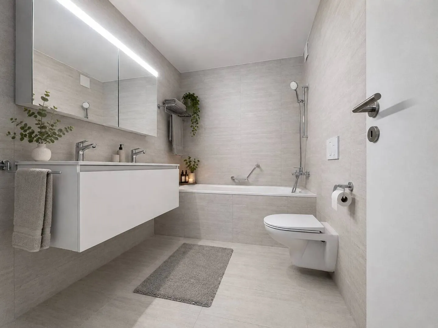 Nouvel appartement de 4,5 pièces avec balcons couverts - Photo 7 sur 13
