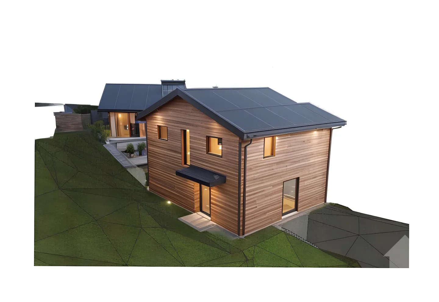 Les Giettes, Hameau du Nant - chalet neuf - Photo 4 sur 5