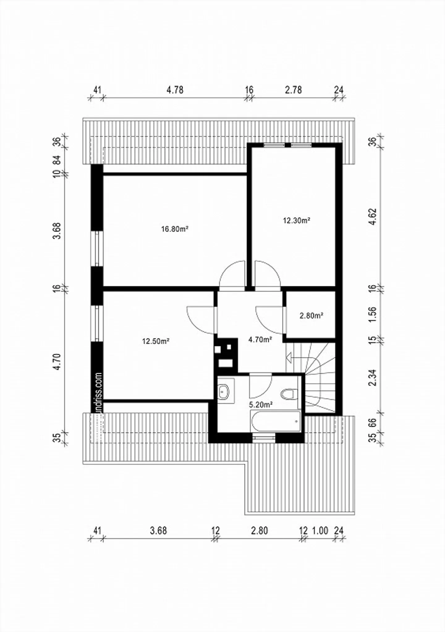 4.5-room house in a quiet single-family home neighborhood ideal for a family - Photo 14 of 15