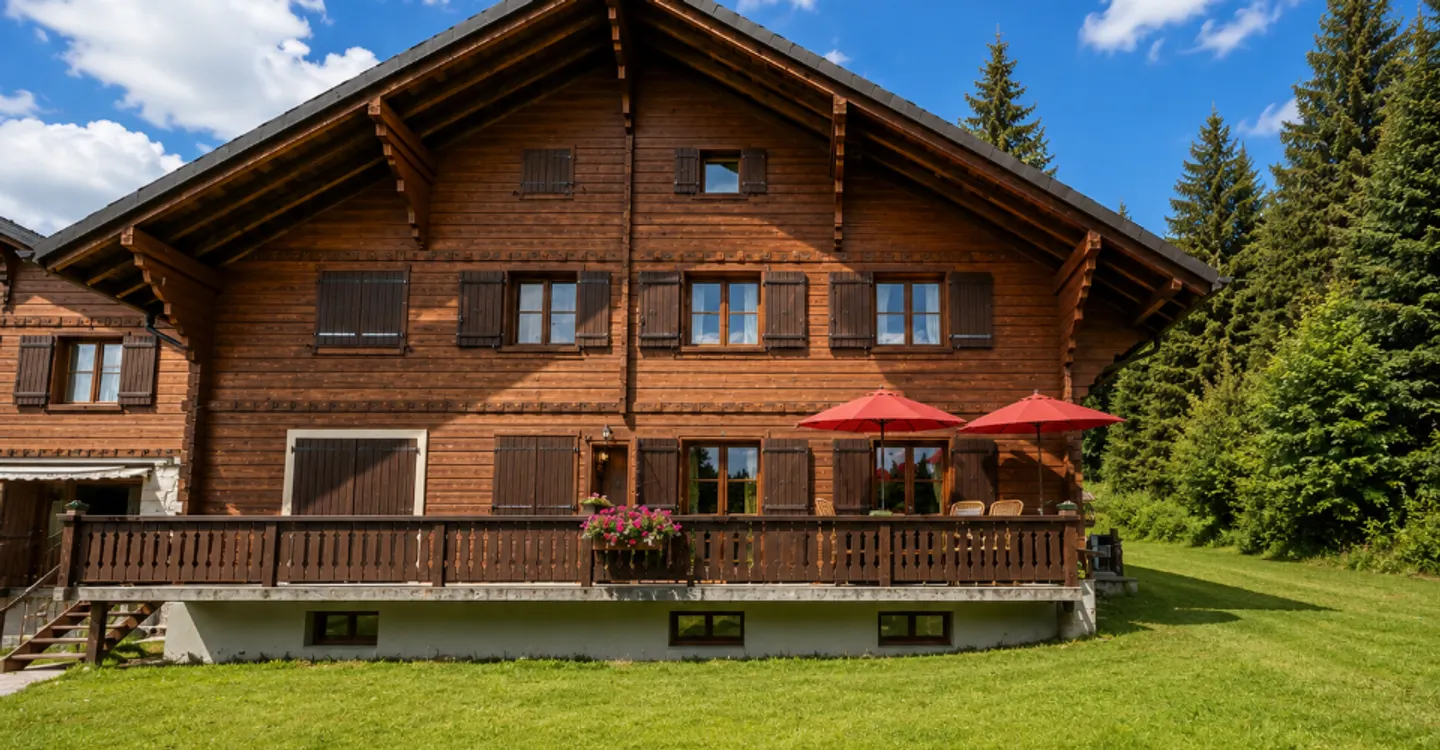 Chalet avec Jacuzzi et Sauna - Photo 1 sur 13