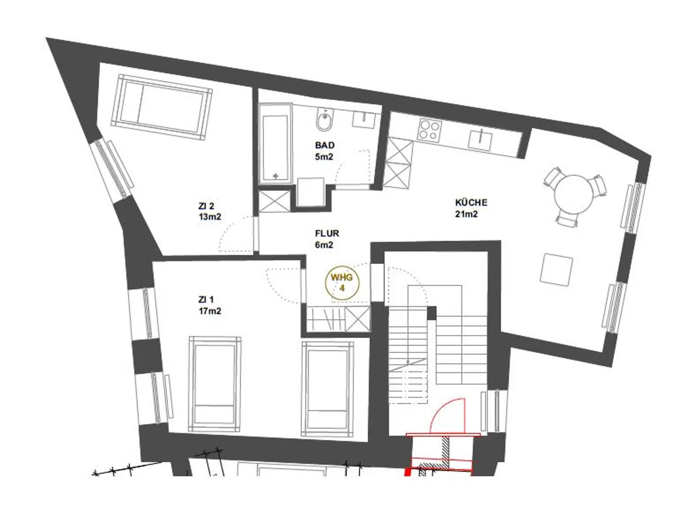 Appartement confortable de 3.5 pièces - Photo 7 sur 7