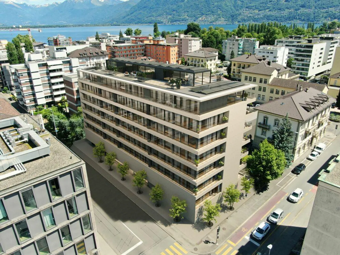 Vivi il lusso a Locarno - Prestigioso attico 4.5 locali in centro (auch Zweitwohnsitz) - Foto 6 di 9