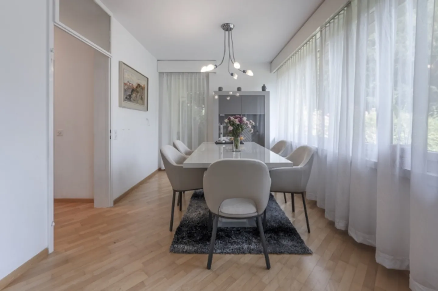 5-Zimmerwohnung mit Gartensitzplatz nähe Stadtzentrum - Foto 4 di 11
