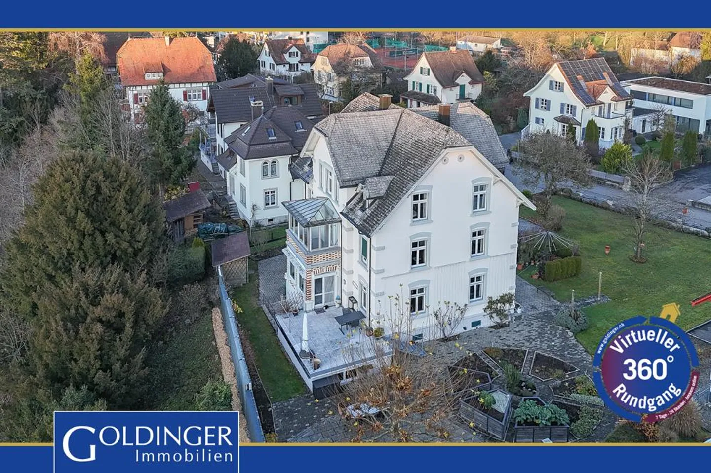 Élégance intemporelle : Villa Art Nouveau dans un quartier résidentiel privilégié - Photo 1 sur 7