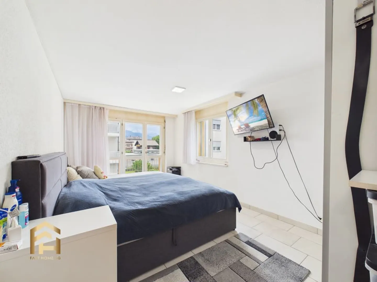 Bright 4.5-room apartment with balcony and garden seating area in Brig-Glis - Photo 6 of 13