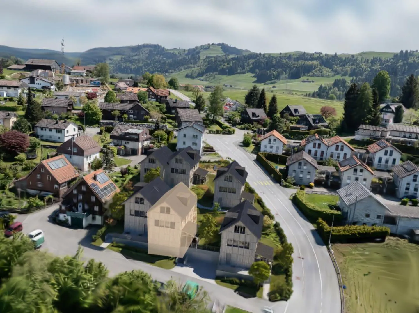 NOUVEAU : Maison semi-détachée spacieuse dans le quartier de nouvelle construction « Bächli » Teufen (Maison B) - Photo 1 sur 11