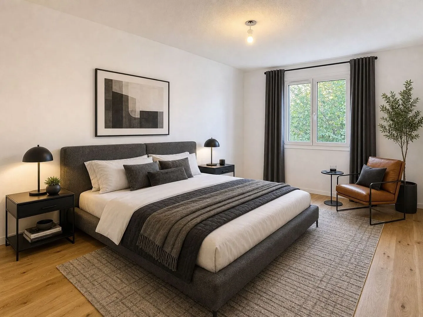 Sehr schöne renovierte 3,5-Zimmer-Wohnung mit Balkon - Foto 9 von 14