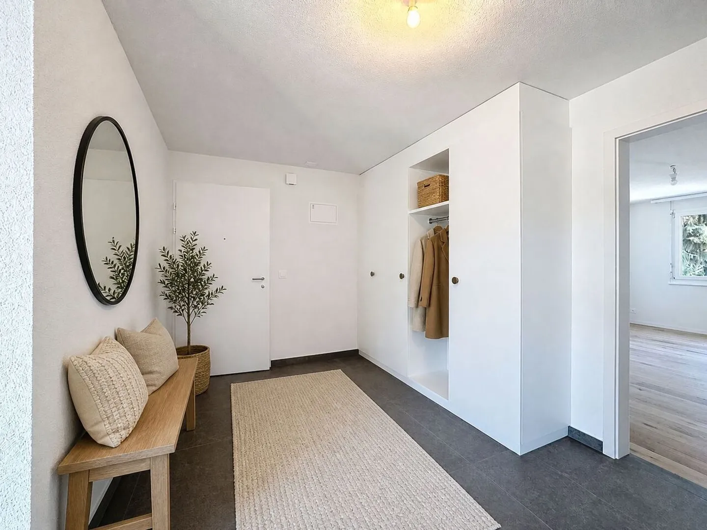 Sehr schöne renovierte 3,5-Zimmer-Wohnung mit Balkon - Foto 12 von 14
