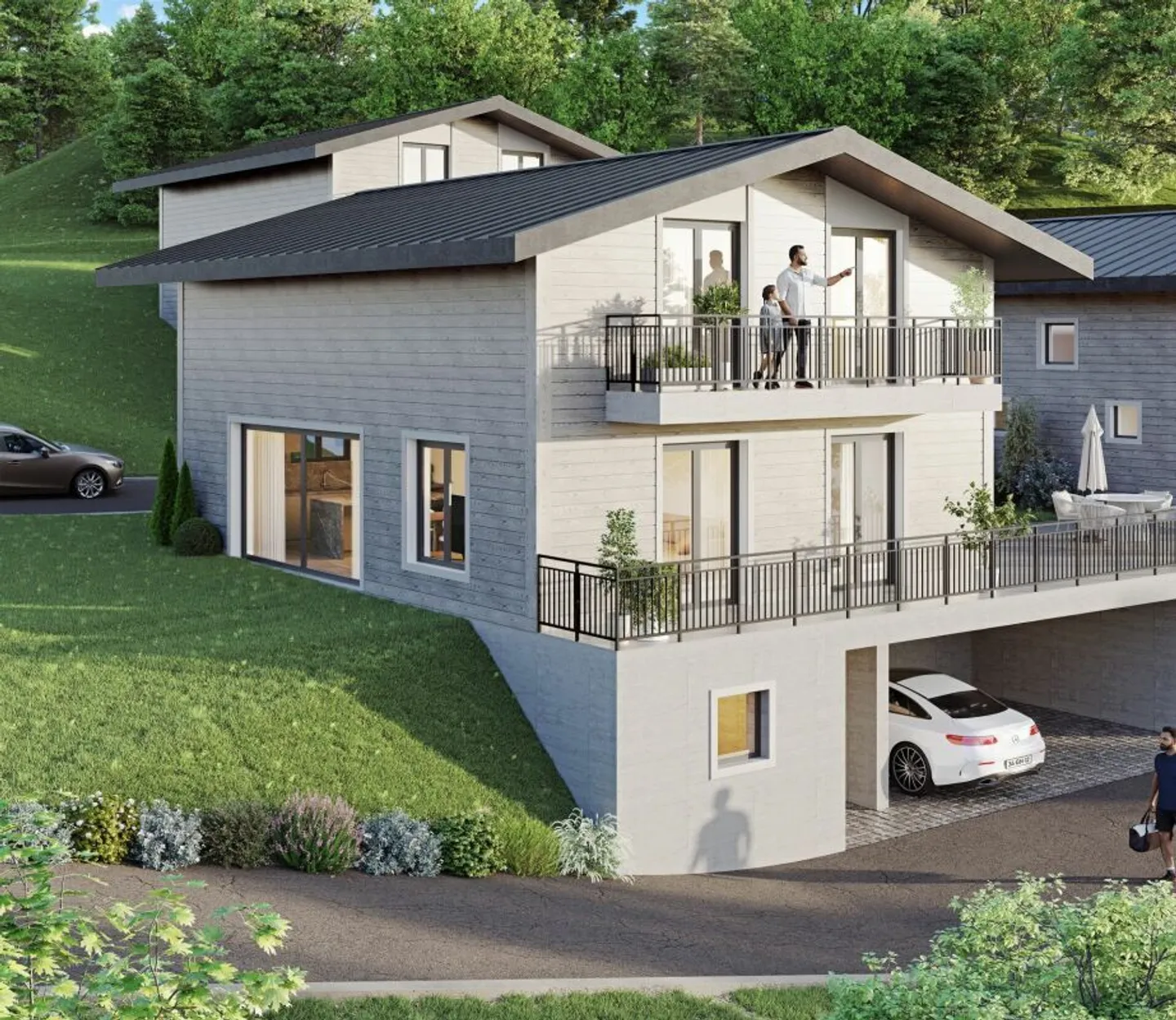 Villa di 5,5 stanze a Collombey (Neyres) - Foto 1 di 5