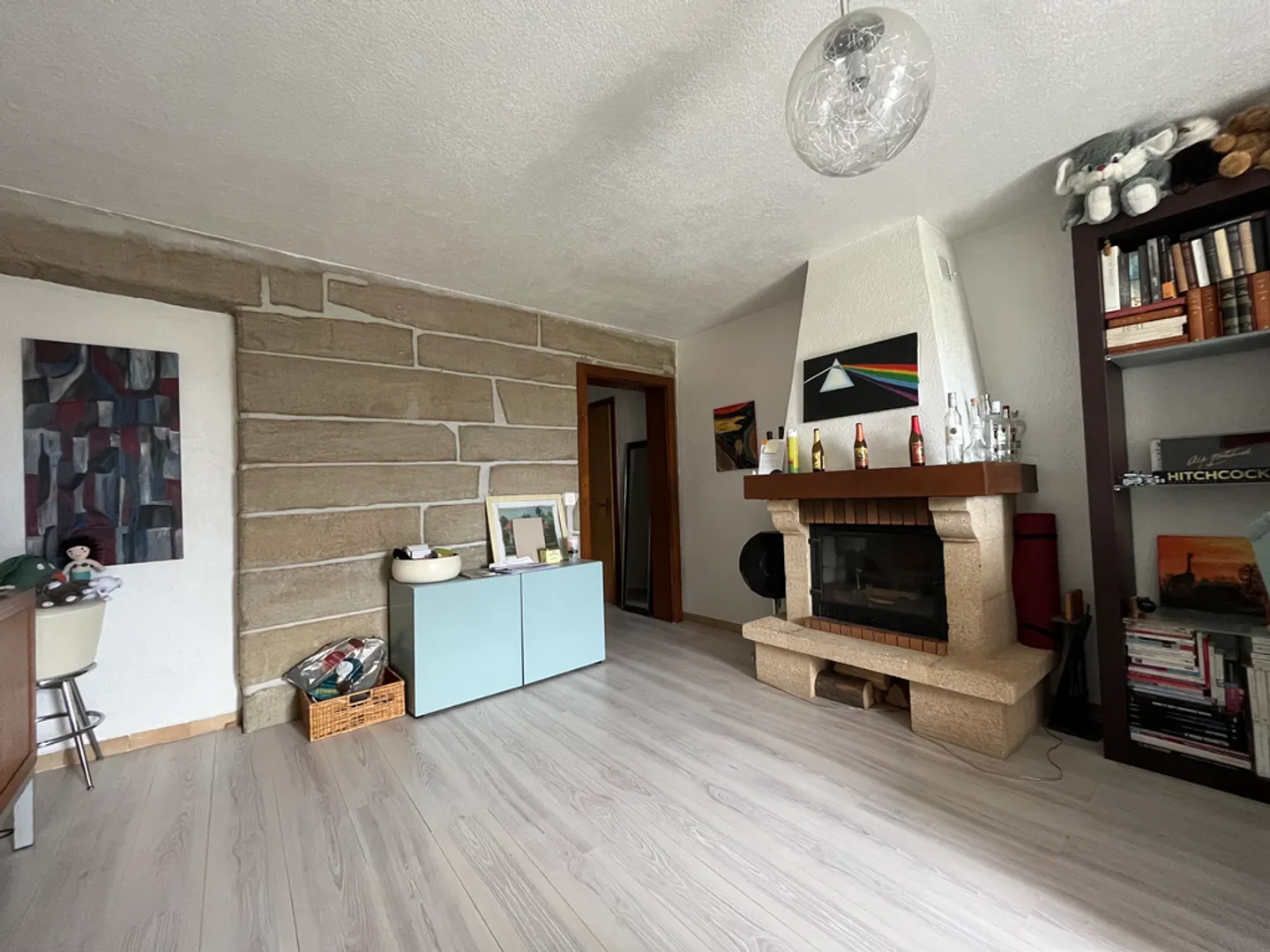 Wunderschönes helles Triplex in einem alten Dorfhaus - Foto 4 von 11