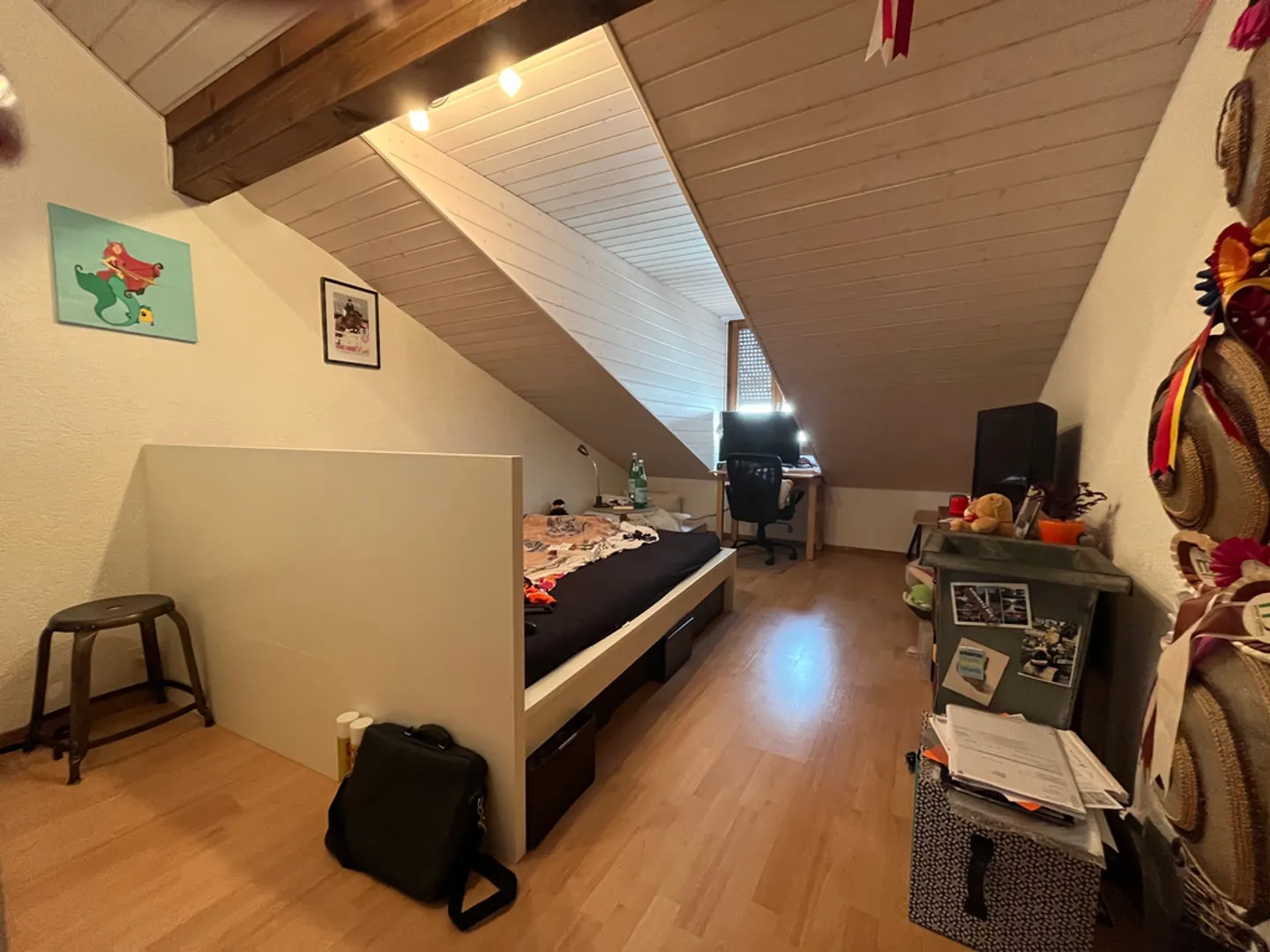 Wunderschönes helles Triplex in einem alten Dorfhaus - Foto 7 von 11