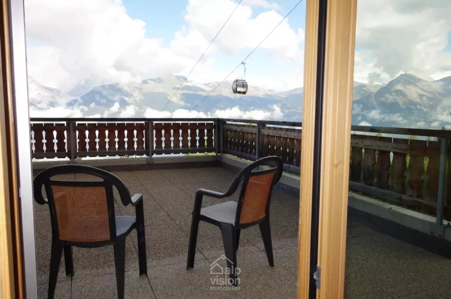 Charmante Wohnung in Veysonnaz - Foto 10 von 12