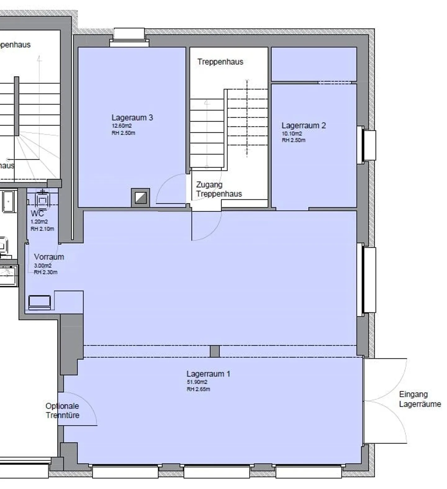Espaces commerciaux et de stockage dans un emplacement idéal à Olten - Photo 13 sur 13