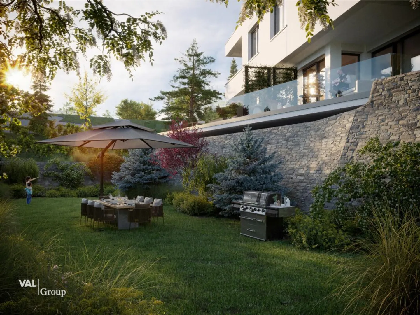 Your new residence with private garden in a contemporary villa under construction - Photo 10 of 14