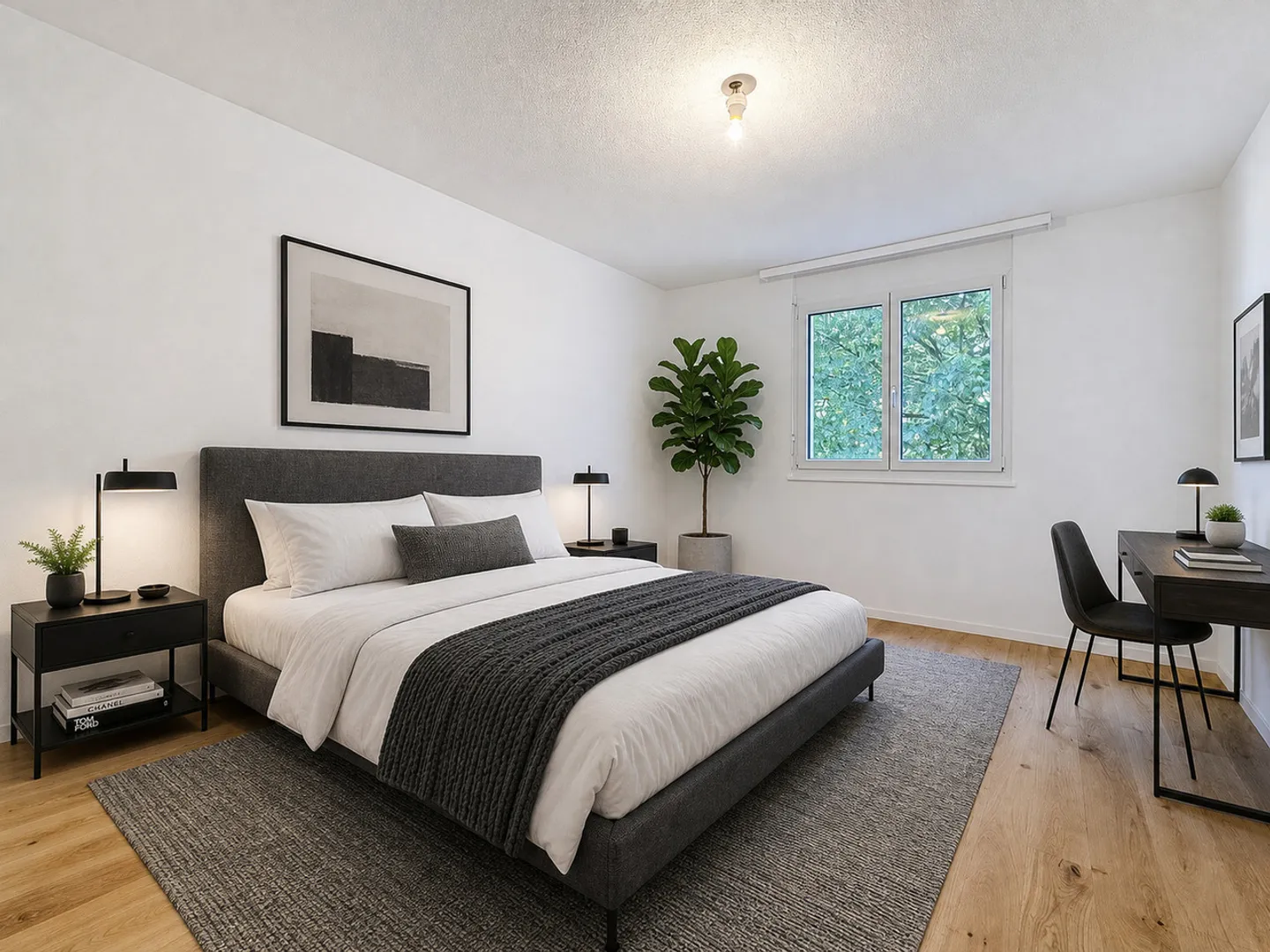 ZWISCHEN MORAT UND FRIBOURG
Renovierte 3,5-Zimmer-Wohnung
mit Garten - Foto 11 von 14