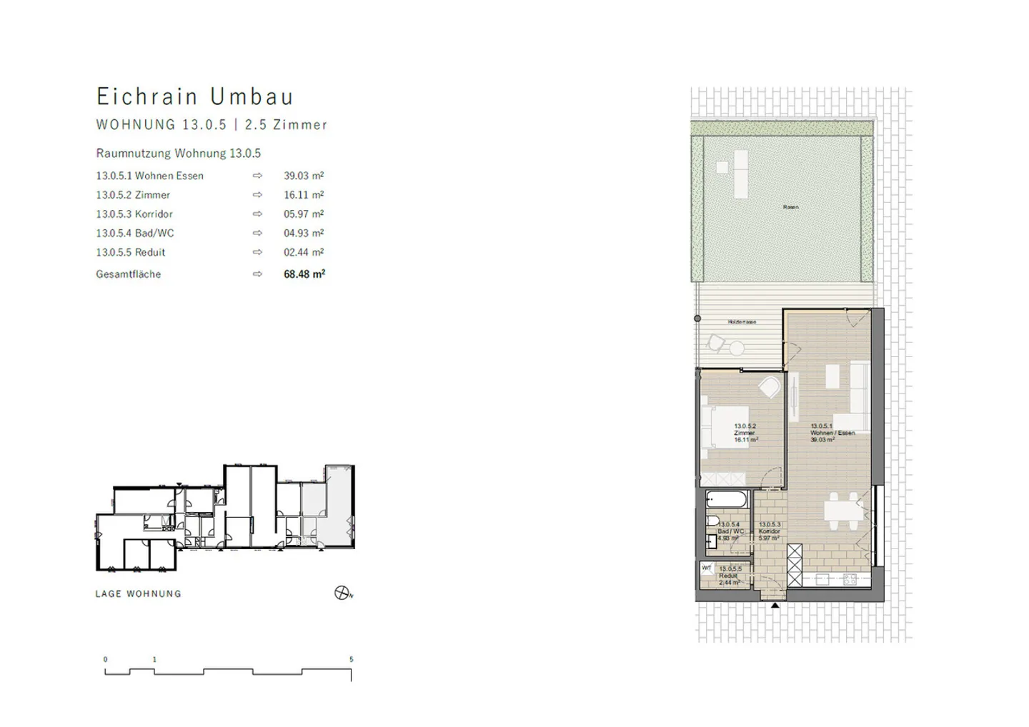 Appartement de 2 ½ pièces à louer à Zurich - Photo 9 sur 9