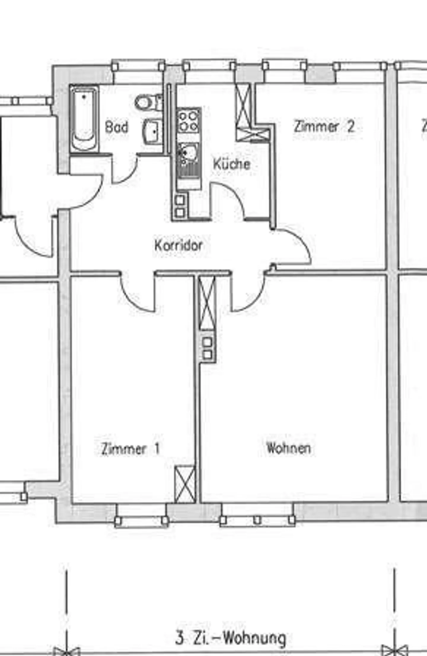 Cozy 3-room apartment in the Workers' Castle - Photo 7 of 7