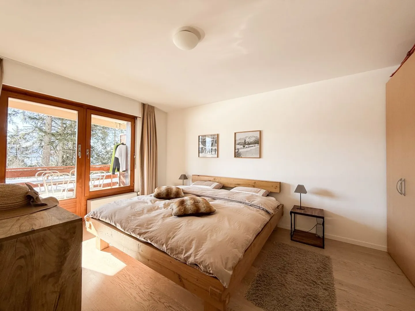 Helles Südwohnung mit Panoramablick in Crans-Montana - Foto 12 von 13
