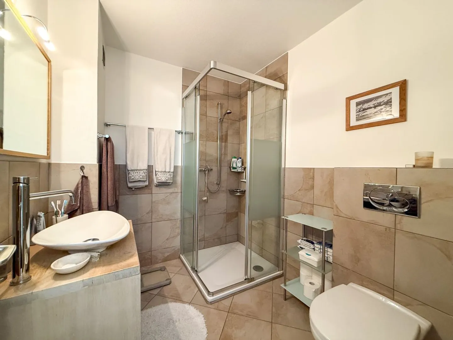 Helles Südwohnung mit Panoramablick in Crans-Montana - Foto 13 von 13