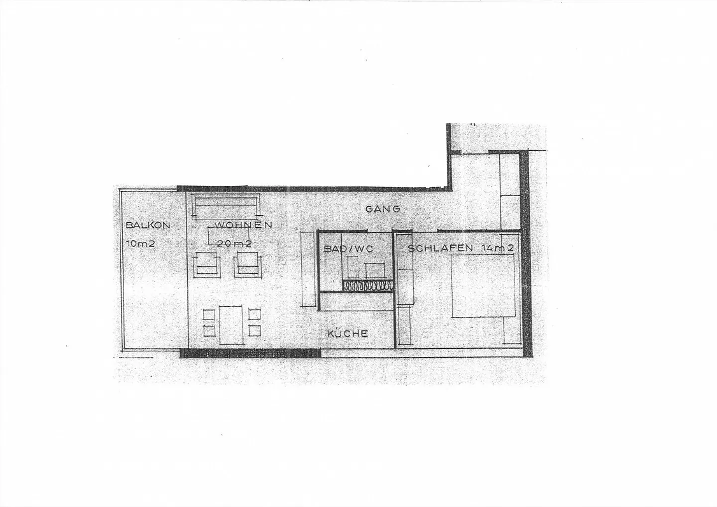 Bel appartement lumineux de 2 pièces au 2ème étage - Photo 6 sur 8