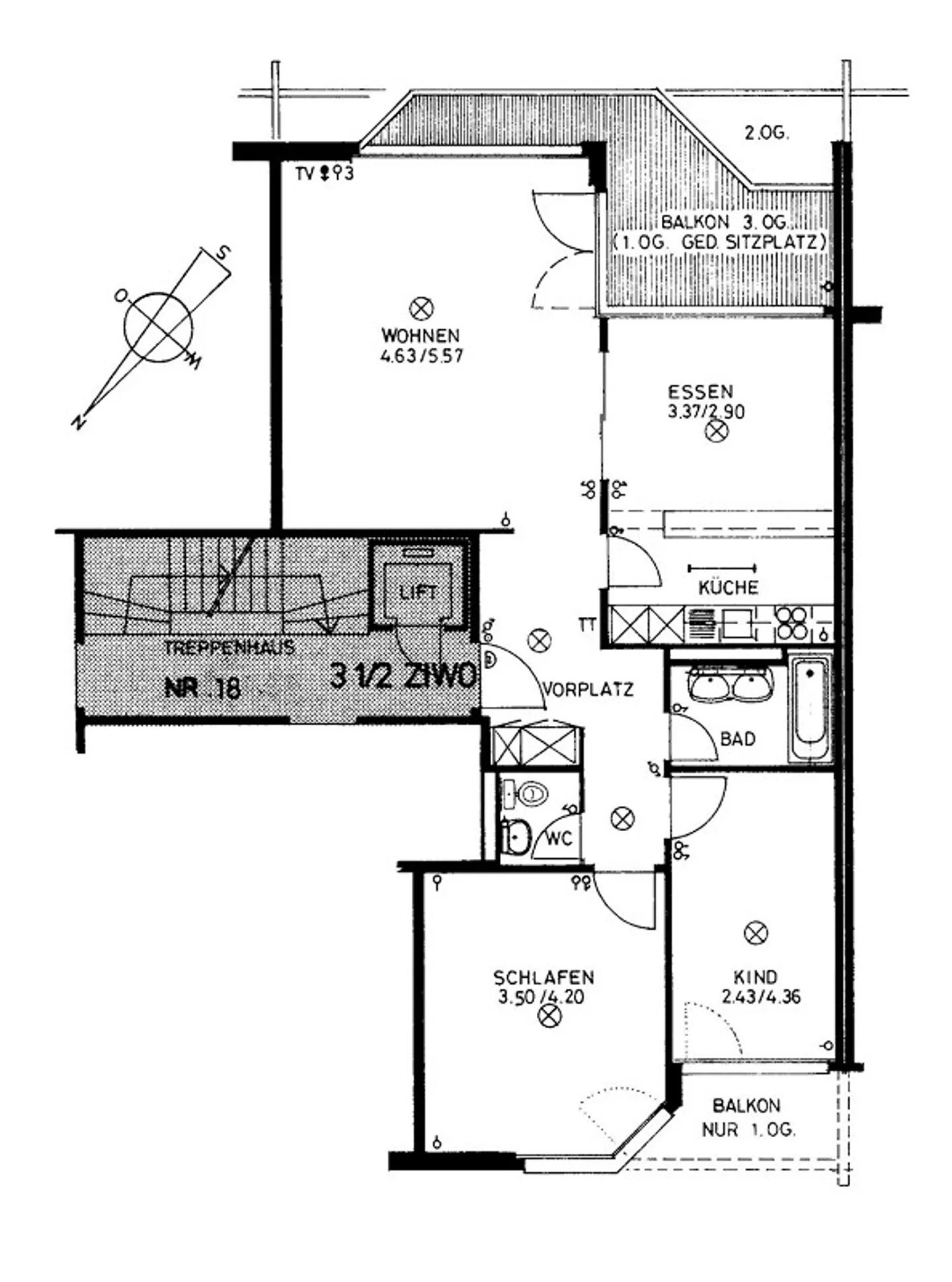 Appartement 3.5 pièces dans un endroit calme - Photo 9 sur 9