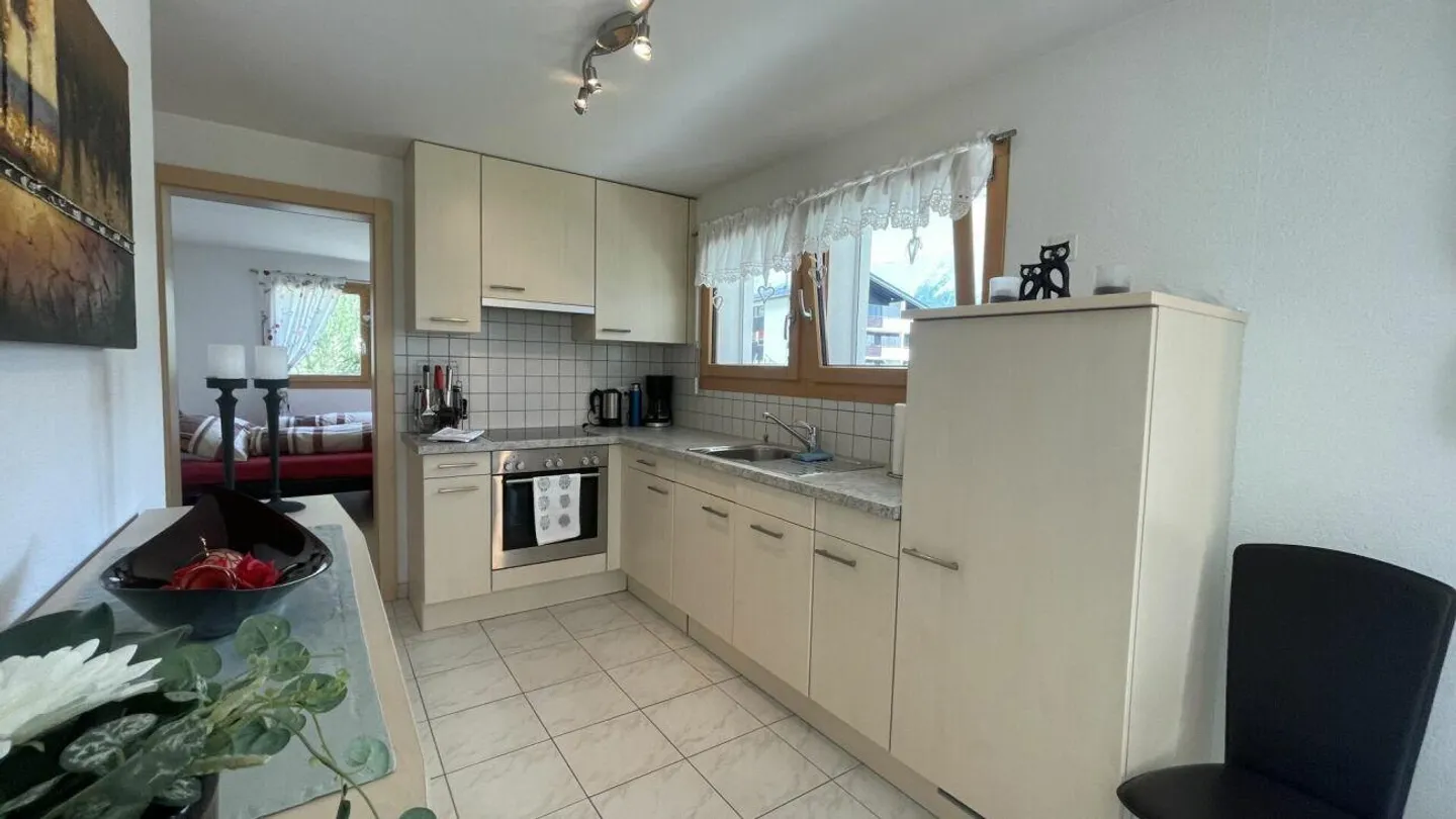 Snowfun B 3.5 Room Garden Apartment 150 Meters from Staffelwald, Ski-L... - Photo 6 of 16