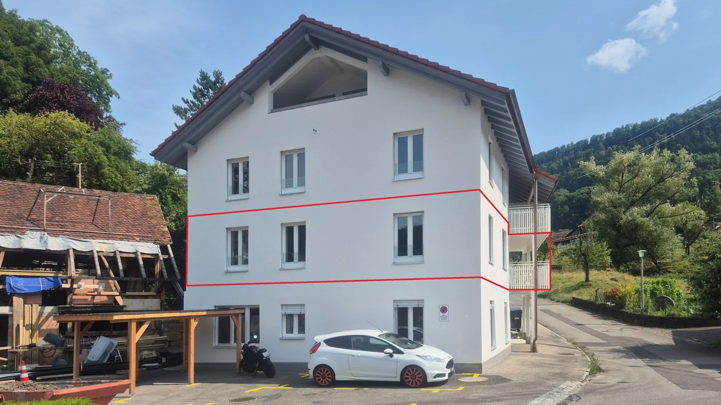 Moderne 3.5-Zimmer-Wohnung mit Balkon und Aussenparkplatz - Foto 15 von 15