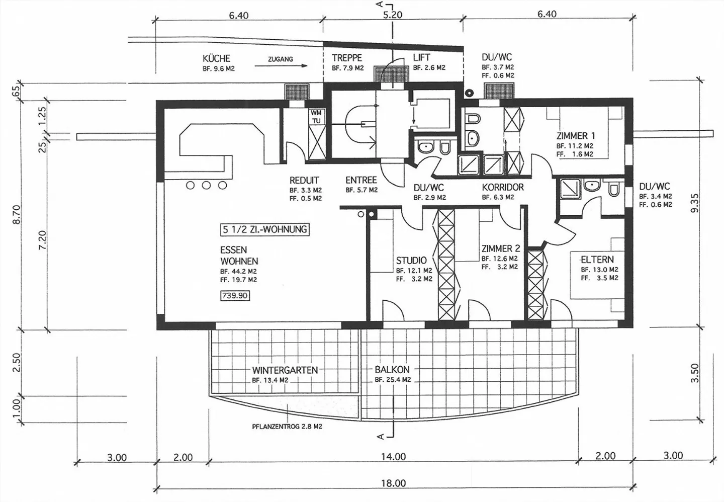 Exclusive 5.5-room apartment with lake view in Unterägeri for rent - Photo 9 of 9