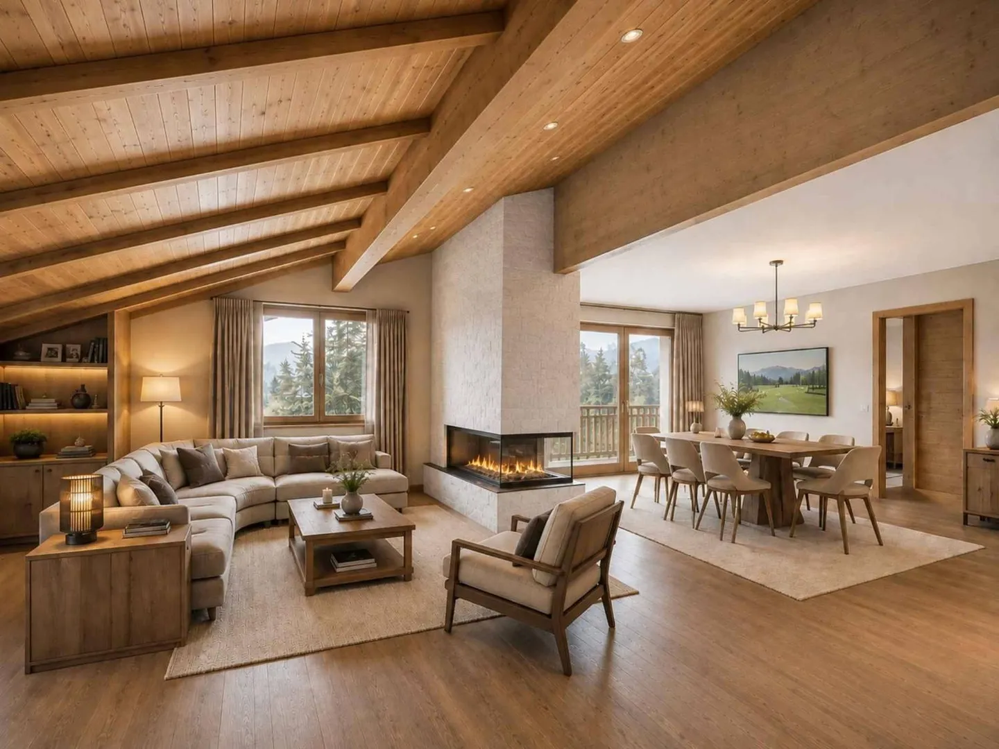 Extraordinary Location - 4.5 Rooms with Stunning Views of the Golf Course and Private Studio - Photo 5 of 13