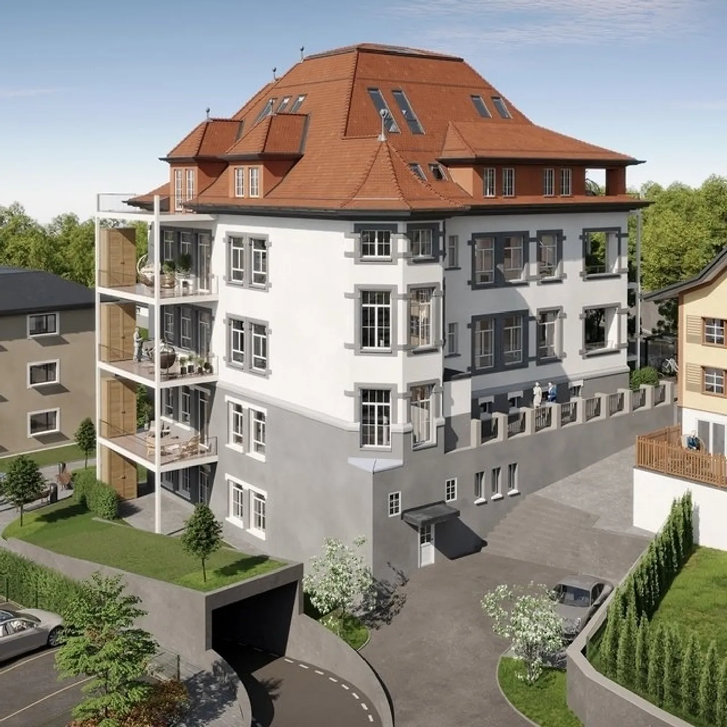 Stilvolle Wohnungen in historischer Schule - Foto 9 von 10