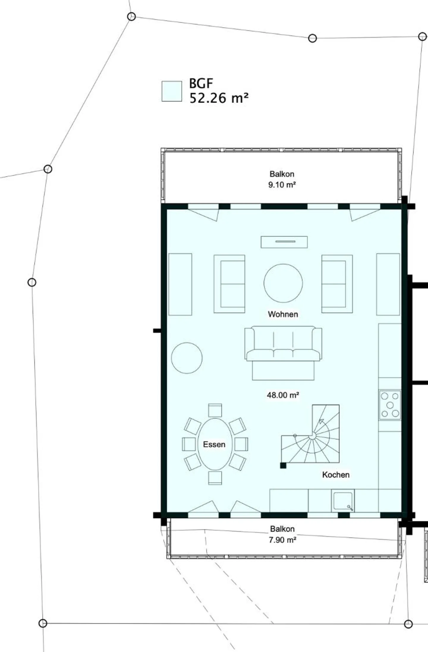 Chalet 5.5 rooms - Photo 4 of 5